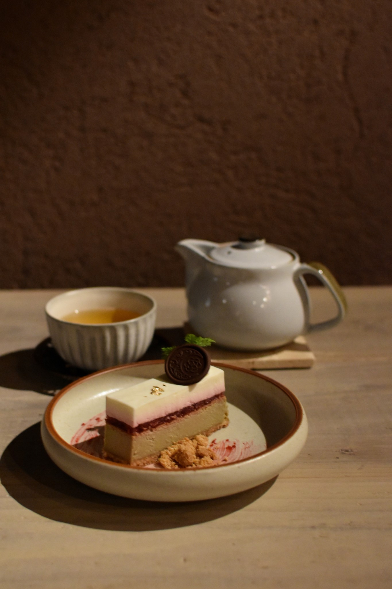 和紅茶香るダブルチーズケーキ